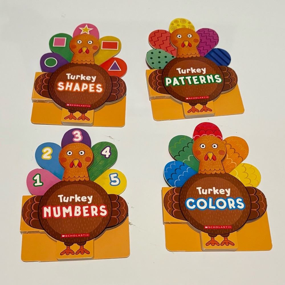 Scholastic Turkey Learning books